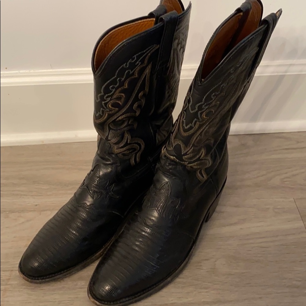 Lucchese Lizard Boots
